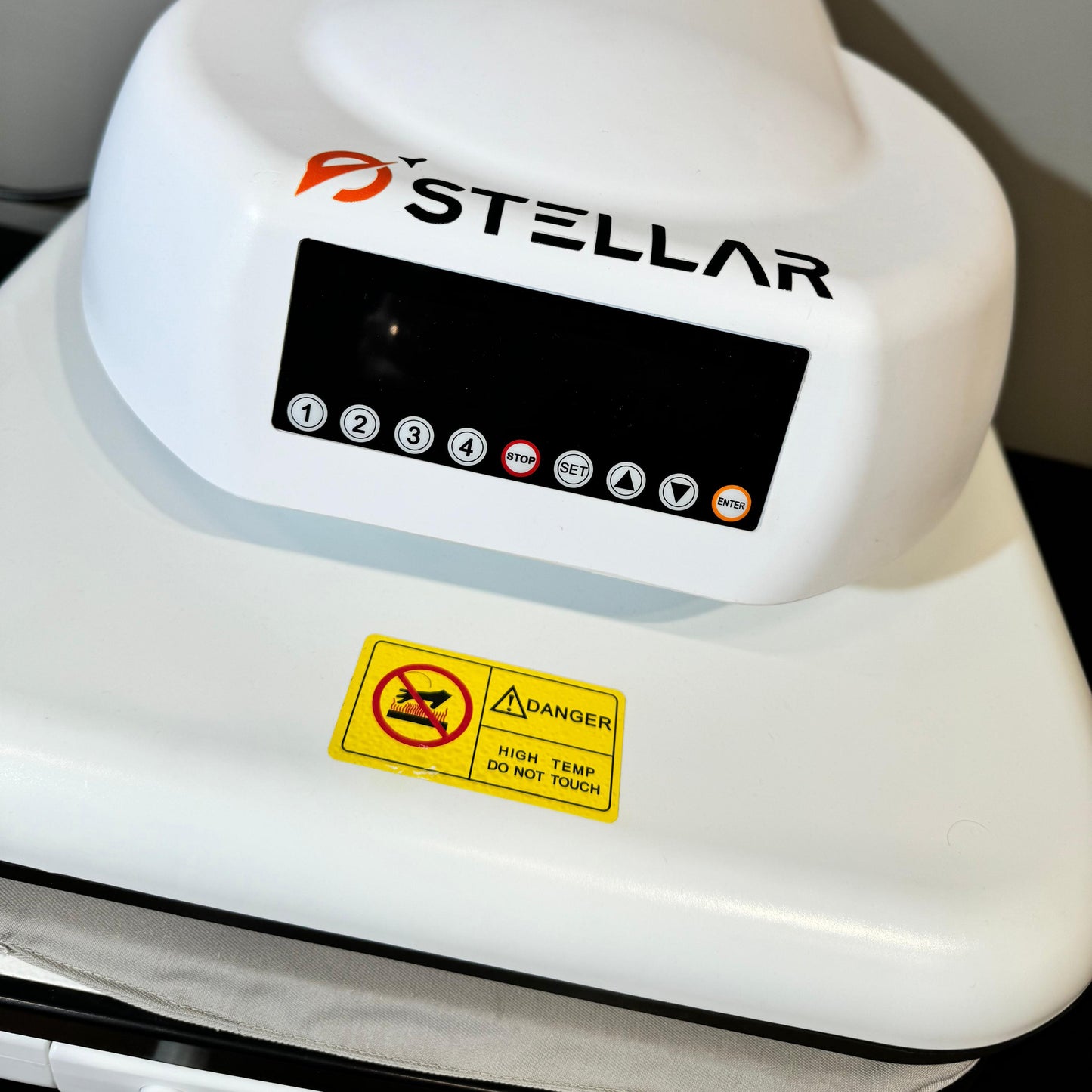 Prensa Térmica Elétrica Automática Lira - 38x38 - Para estamparia DTF, SUBLIMAÇÃO