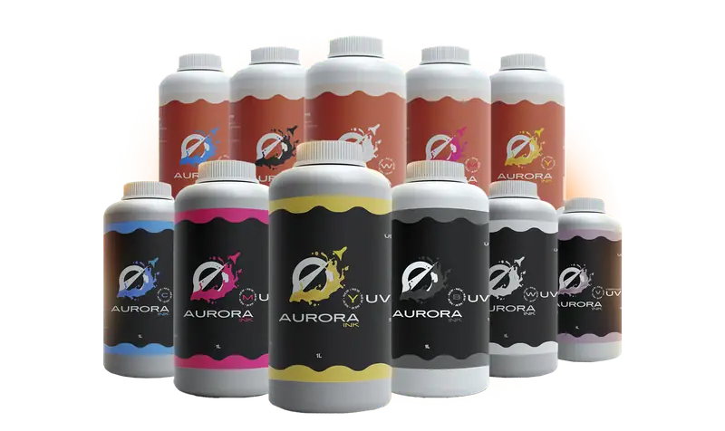 Tintas AuroraInk - Insumos de qualidade Stellar Print